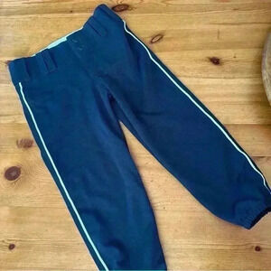 New navy blue baseball/softball pants FREE belt